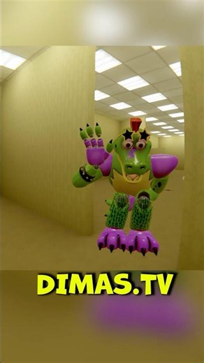 VR Trapped in the Backrooms, Giga Monty Rescues Chica from the Bacteria Monster in BONELAB FNAF C...