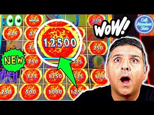 Gigantic Win on Ultimate Fire Link Slot Machine! Look at the Size of Those Fireballs!