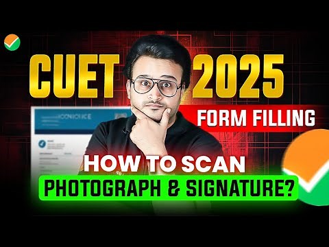 CUET 2025 Form Filling ✍🏻| How to Upload Photograph & Signature 🤔| Step-by-Step Registration Guide 🎯