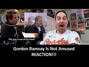 American Reacts Gordon Ramsay I Still Can't Think of Anything Funny - Kitchen Nightmares REACTION
