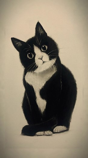 ❤️✏️ How to Draw a Cat | Pencil Drawing #pencildrawing #pencilart #drawing #drawingtutorials #sketch #art