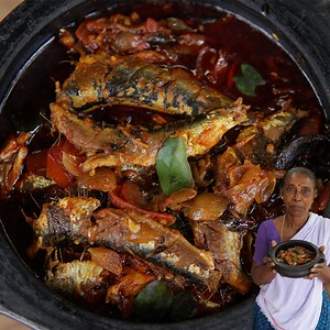 119K views · 4.7K reactions | Kerala Style Spicy Sardine Curry | Mathi Mulakittathu | Village Cookings | Facebook