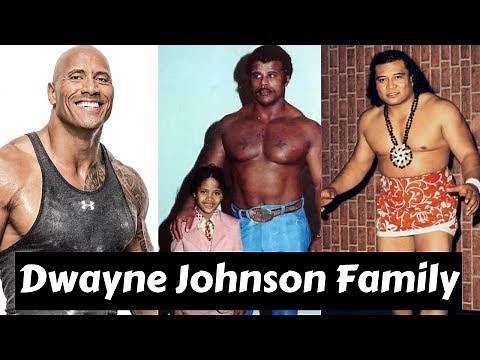 Actor Dwayne Johnson Family Photos With Partner,Former Spouse,Daughter,Father,Mother,Brother,Sister,