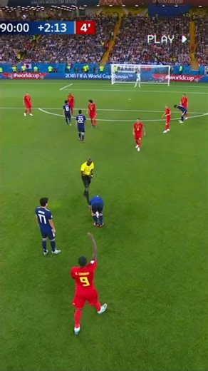 日本代表のサッカー試合ハイライト – ベルギー対日本