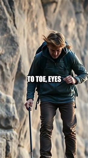 Silent Steps: Precision Footwork for Safe Ridge Crossing