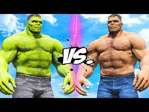 HULK VS BROWN HULK - EPIC BATTLE