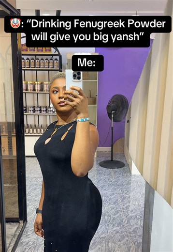 Drinking Fenugreek Powder for Curvy Results