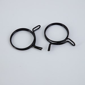 [Hot Item] OEM Manufacturer Metal Music Wire Loaded Double Wire Fuel Line Hose Pipe Clamps Stainless Steel Hinge Torsion Spring