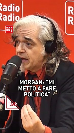 Morgan ai nostri microfoni: "mi metto in politica" Nell'intervista rilasciata ai nostri microfoni il musicista e cantautore Marco Castoldi, in arte Morgan, svela in anteprima uno sei duoi progetti futuri: mettersi in politica. Secondo Morgan, infatti, l'artista ha il compito di fare politica e intervenire con la sua libertà all'interno della società. Cosa ne pensate? #politica #meloni #flotilla #gaza #musica | Radio Radio
