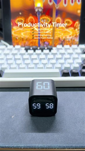 Portable Cube Timer for Effective Time Management
