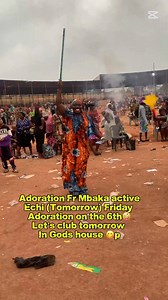 Adoration Fr Mbaka starts for the year ,staring today , let's club today in God's house babies...... | Amy Special Abacha