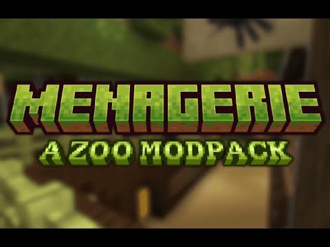 Modded Minecraft Ep.11 Menagerie A Zoo Modpack