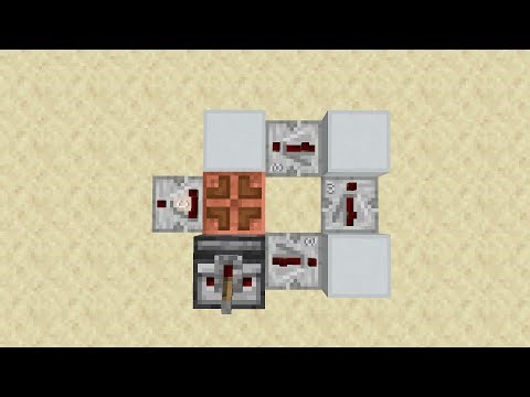Easy Fix to Lever Version: Vertical Triple Piston Extender [Minecraft Java]