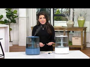 HoMedics 1.3G Warm and Cool Mist Ultrasonic Humidifier on QVC