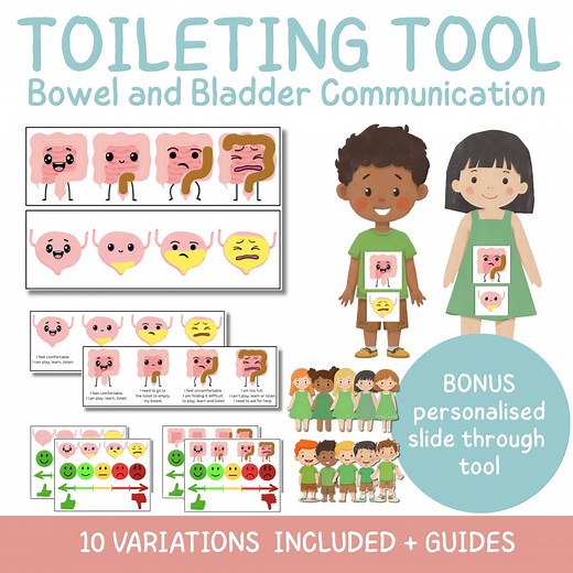 Toileting Tool | Bowel and Bladder Communication | Feelings Chart | Potty Training Aid | Special Needs | Kids Resource | Visual Poo Wee - Etsy