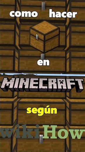 How to Make a Chest in Minecraft (According to WikiHow) #shorts