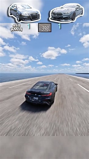 VALIANT ZONE on Instagram: "Audi RS6 ⚡ vs BMW M8 🟦 — German power unleashed 😈🔥"