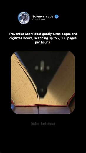 Robot Scans 2,500 Pages Hourly 🤖💨