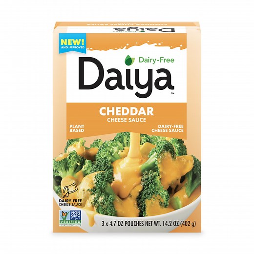 Daiya Dairy Free Gluten Free Cheddar Cheese Sauce, Vegan, 14.2 oz (Shelf-Stable)