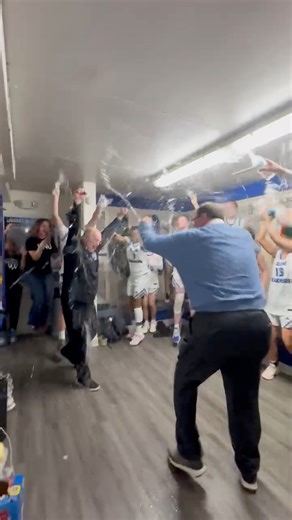 The boys weren’t the only Blue Raiders celebrating that Battle of Highway 55 W last night! 💙⚔️ | Lindsey Wilson University