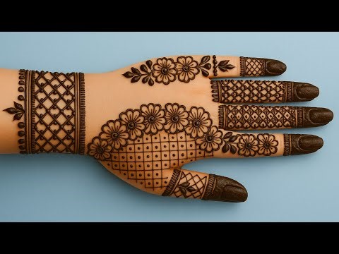 Bridal Mehndi Designs For Hands | Mehandi Ka Design | Back Hand Mehndi | Diwali Mehndi Design|Henna