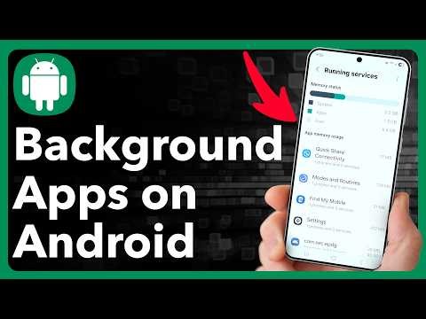 How To See Background Running Apps On Android