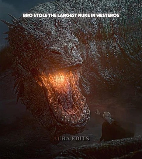 BRO STOLE THE LARGEST NUKЕ IN WESTEROS 💀 #shorts #houseofthedragon