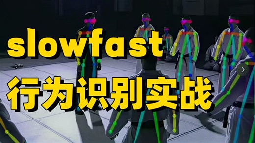 CV方向最佳研究课题：基于slowfast实现【行为识别】 环境配置 源码复现 论文解读，全流程拆解视频分析/动作识别/异常检测！人工智能/计算机视觉/行为识别