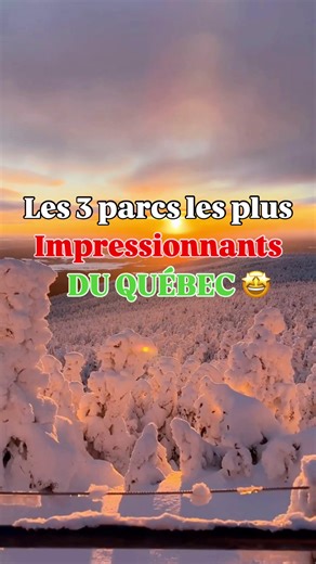 Voici 3 des parcs les plus impressionnants du Québec 🤩 #quebec #canada #montreal #decouverte #qc