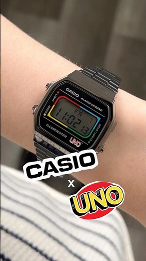 Casio x UNO Limited Edition. 1-minute review 😮‍💨