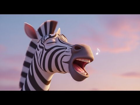 The Zebra Who Sang a Song | Fun Nursery Rhymes and Kids Songs