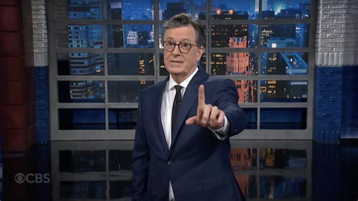 Stephen Colbert has the perfect response to Trump's latest comments about him