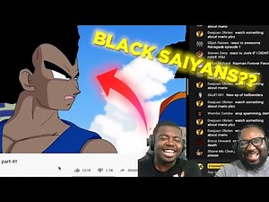 If Goku and Vegeta were BLACK Part 4 REACTION @ssj9k