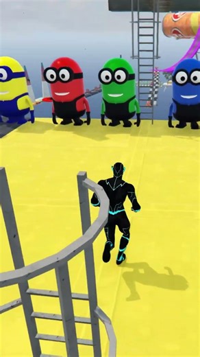 GTA V Epic Water Ragdoll Spiderman Jump/ Fails Ep 39 #shorts