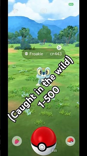 ✨ Shiny Froakie - Pokémon GO ✨#pokemongo #shinypokemon #ポケモンGO #pokemon #shinyhunting