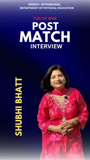 HNBGU INTRAMURALS on Instagram: "Huge congratulations to mentor Miss Shubhi Bhatt and her Pinder Panthers for dominating the Tug of War today. They didn’t just pull the rope; they pulled off an incredible win! @physical_education_hnbgu @physical_education_hnbgu_ @shubhi.bhatt President of Intramural:- @apoorv_srivastav_1612 , @ritika.ch_ Manage by:- @akki.kbd #PinderPanthers #TugOfWarChampions #IntramuralSports #BleedYellow #hnbgu"