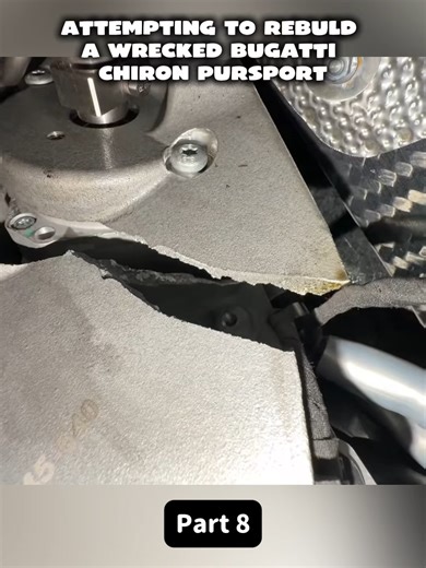 Rebuilding a Wrecked Bugatti Chiron Pur Sport