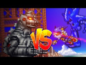 Mechagodzilla VS. Metal Sonic - Sprite Animation