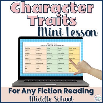 Character Traits & Analysis | Reading Workshop Mini Lesson | Reading Strategies