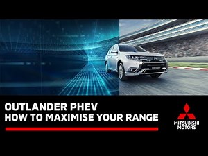 How to maximise the EV Driving Range on your Outlander PHEV