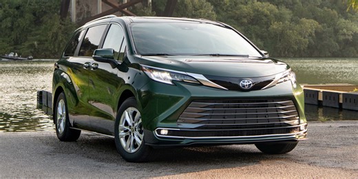 The Moby of Minivans: the 2027 Toyota Sienna Swallows Eight People and All Their Stuff