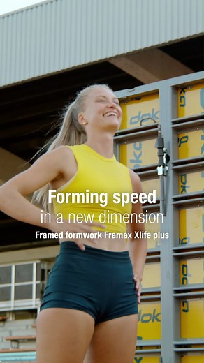 🏗️🔧 Discover forming speed in a new dimension with Framax Xlife Plus! For a successful run, you need endurance, passion and good preparation - just like on the construction site. 🏗🚧 That's why Framax Xlife Plus comes into play! Here, our Framax Xlife Plus tie, which can be operated from one side, is the centrepiece of the framed formwork. It enables walls to be formed and stripped in a fast, cost-effective and safe way.✨ Its conical shape eliminates the need for jacket tubes and cones. And t
