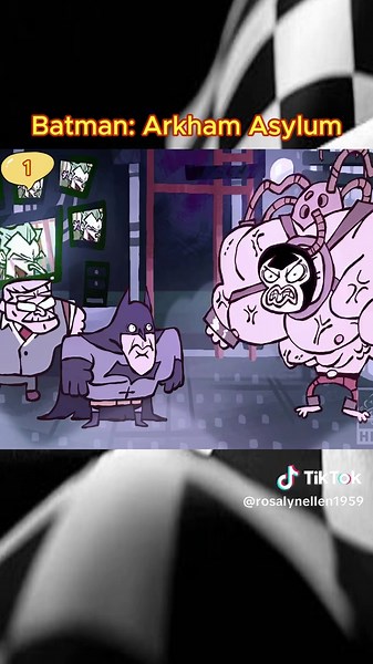 Batman Arkham Asylum #cartoon #batman #batmanarkhamknight #joker #jokermemes