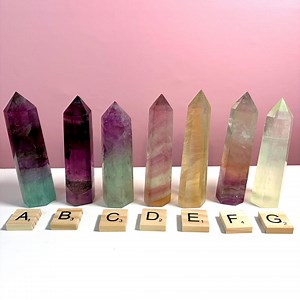 Fluorite Crystal Towers, Rainbow Fluorite - Etsy