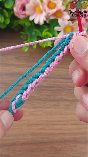 Super Easy Macrame Bag Handle Tutorial | Beautiful DIY Strap #crochet #knitting #diy #asmr #shorts