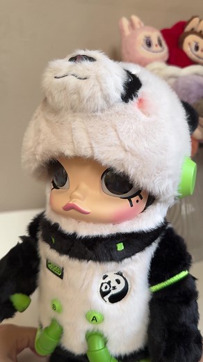 Unboxing Panda Mega Space Mall | Fluffy Molly and Ted | POP MART