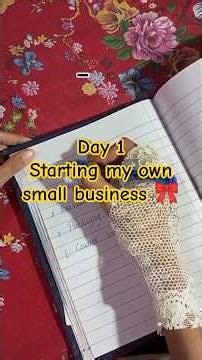 Day 1 🎀 starting my own small business ✨. with 12k. Today we makeover set-up. #smallbusiness #shorts