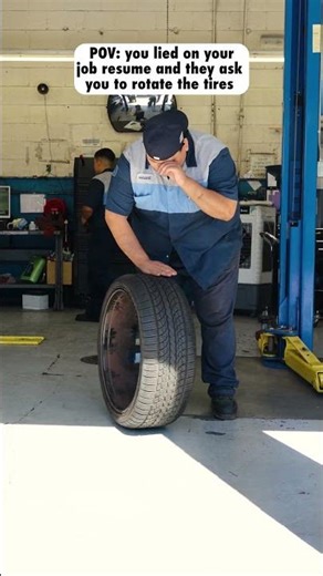 When ‘Rotate Tires’ Gets Taken Too Literally 💀🔧