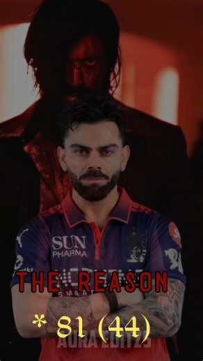 The KING’S Rampage! 👑 Virat Kohli 81(44) vs GT | #AuraEditzs