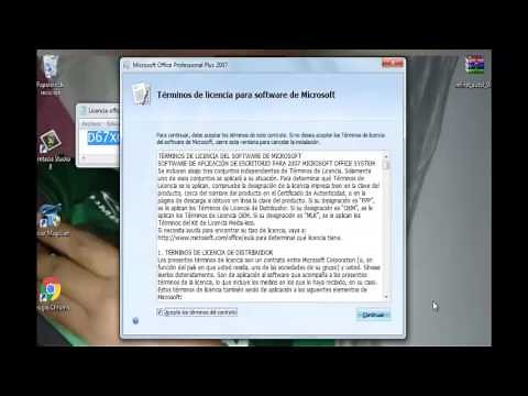 Instalar Pack De Microsoft 2007 +[ Serial ] En Español